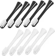 BCOATH 10pcs Sonic Toothbrush Heads Soft Bristles Easy Replacement Compatible with Various Electric Toothbrush Brands for Thorough Teeth Cleaning and Safety Assurance