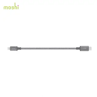 moshi Integra TM 強韌系列USB-C to Lightning 耐用充電／0.25灰 (10折)