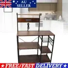 Adjustable 3 Tier Microwave Shelf Oven Storage Rack Stand Cabinet Holder Kitchen