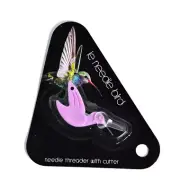 Sew Tasty Purple Humming Bird Needle Threader with Cutter