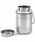 Stainless Steel Milk CAN -Milk Container BarnI Dolu 1 - 2 Litre - Free Ship