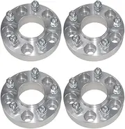 4PCS Wheel Spacers 35mm 5x114.3 Silver for Ford Falcon BA BF XC XF FG AU Fairlane Galaxie Mustang Explorer Territory for Dodge Charger
