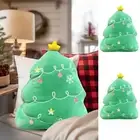 3D Christmas Tree Throw Pillow Christmas Tree Shaped Cushion Christmas