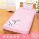 【享夢城堡】單人床包枕套二件組3.5x6.2-HELLO KITTY 幸福小食光-粉