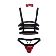 Underwear: CandyMan 99634 Harness Two Piece Set