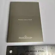 2017 SEALED JAEGER-LECOULTRE JLC REVERSO CLASSIC SMALL MANUAL BOOKLET