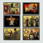 Grand Theft Auto V Game Art Retro Poster Printed GTA 5 Wall Pictures Vintage