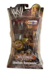 WWE WrestleMania XXVI Shelton Benjamin Action Figure, Wrestling Toy, Collectible