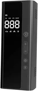 Parliky 1 Set Car Inflatable Pump Tire Inflator with Digital Display for Vehicles Sports Equipment and Lightweight Material Easy to Use for Go Inflation