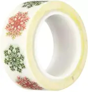Multi Snowflakes - Deck the Halls Washi Tape by Echo Park