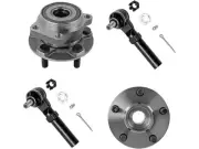 56TP16Y Front Wheel Hub Assembly and Tie Rod End Kit Fits Subaru Forester (for: Subaru)