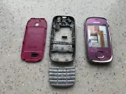 Nokia 7230 Brand New 100% Genuine Original Full Housing Set 6 Parts Pink