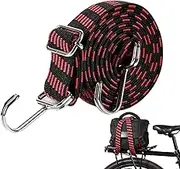 Heavy Duty Bungee Cords - 39.37 Inch Bike Extra Strong Outdoor Elastic Rope with Hooks - Adjustable Sports Apparel & Equipment for Securing Tarps, Luggage, Tents