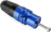 for CB750 CB 750 Hornet 2023 CNC Aluminum POM Motorcycle Accessories Exhaust Slider Frame Crash Pad Protector Falling Protector (Color : Blue)