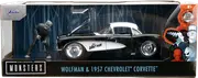 The Wolfman (1941) - Wolfman & 1957 Chevrolet Corvette Hollywood Rides 1/24th Scale Die-Cast Vehicle Replica
