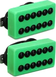 Seymour Duncan Invader Humbucker Set - Lime Green Cover