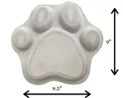 Paw Print Garden Stone-Stepping Stone-Paw Print Stepping Stone-Dog Memorial