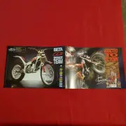 1997 BETA TRIALS TECHNO MOTORCYCLE BROCHURE POSTER ZERO COTA TY MX SHERPA T CZ