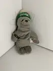 Vintage 1997 COCA COLA BEAN BAG PLUSH TOY - #0107 SEAL IN Coca Cola CAP Pa4905