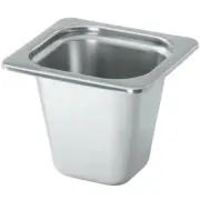 Vollrath 8266205 1/6 Size Satin-Finish Stainless Miramar™ Steam Table Pan 6"