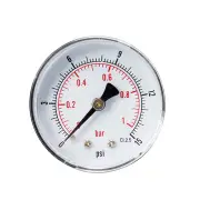 Ts-Y50Z8-15Psi 52Mm Dial 1/8 Bspt Pressure Gauge