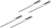 UTHCLO 4pcs Mini Stainless Spoons Espresso Spoons for Tea Ice Dessert Polished Design Easy to Clean Food Safe Kitchen Utensils