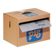 Pig Absorbent Roll Universal Sorbent Pad 16x80 Gray Polypropylene 9 Gallon