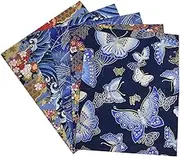 20 x 25cm 5pcs Printed Floral Cotton Fabric Handmade DIY Patchwork Sewing Fabric Bundles Quilting Crafting Fabric