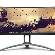 AOC 49 Curved 1800R, 5120X1440 DQHD, 32:9, Adaptive Sync, HDR 400,1ms, 165Hz ,3x HDMI,1x DP,USB-C , Speaker, HAS