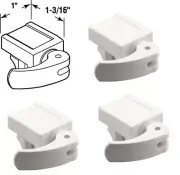 4 pack Die Cast Sliding Vinyl Window Locks