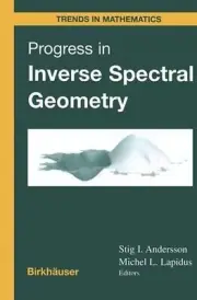 Progress in Inverse Spectral Geometry by Michel L. Lapidus (English) Hardcover B