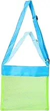 Seashell Bag Seashell Bagmesh Beach Bag Quick Dry Seashell Collecting Bag with Adjustable Strap Kids Beach Bag Beach Toy Bag for Boys and Girls