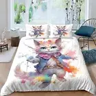 Print Colourful Animals for Teens and Adults Comforter Covers Duvet Cover Quilt