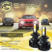 LED 80W 7200LM Kit True 3000K Yellow Lights Headlight High Beam Only - H7 (for: Volkswagen)
