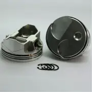 DSS Piston Kit K1-3175-4125; 4.125" Bore 7.5cc Dome for Ford 302 Stroker