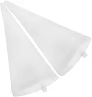 SOLUSTRE Icing Bags 2 Pack Reusable Fabric Piping Bag for Baking Cake Decorating Supplies Safe Practical