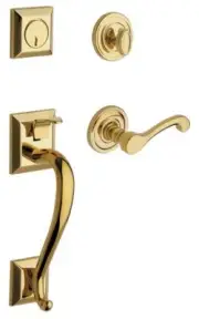 Baldwin 85320003RENT Estate Madison Tubular Handleset