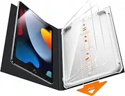 SMARTDEVIL 2 Pack Screen Protector for iPad 9th 8th 7th Generation 10.2 Inch (2021/2020/2019) with Easy Installation Frame, 9H Clear Tempered Glass Film, Anti-Shatter, Bubble Free,Dust-Free Box