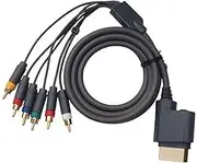 OSTENT Component Audio Video HDTV AV Cable Cord for Microsoft Xbox 360 Console