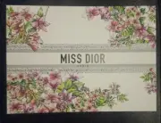 DIOR MISS DIOR PERFUME CARD 2024
