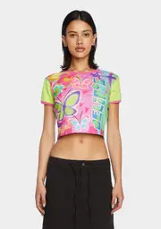 [dELiA*s by Dolls Kill] Kid At Heart Ringer Tee
