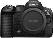 JJC Anti-Scratch Protection Sticker Compatible with Canon EOS R6 Mark II R6II Mirrorless Camera, Non-Slip Camera Body Skin Cover Film Protector (Black)