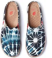 [UIN] Men's Mules Slipper Loafers Lightweight Mules Walking Casual Clogs Comfort Household Slip Ons Art Painted Travel Shoes Malaga