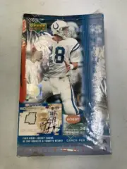 2000 Upper Deck Football Factory Sealed Hobby Box Tom Brady RC? READ