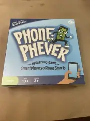 Phone Phever Family & Party Board Game Smartphones & Phone Smarts Teens NEW