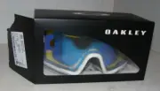 New Oakley Snow Goggles Target Line M 007121 Matte White w/ Hi Yellow GBL Lens