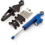 Motorcycle steering damper For CBR600 F4i CBR600 1999-2007 2002 2003 2004 Stabilizer Linear Dampers Mounting Support Motorcycle CNC Aluminum Steering Damper Bracket Set