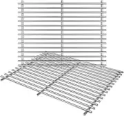 Multi-Compatible 17 1/4'' Stainless Steel Grill Grates for Popular BBQ Brands