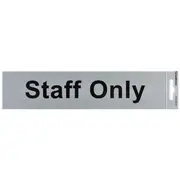 Sandleford Staff Only Self-adhesive Sign