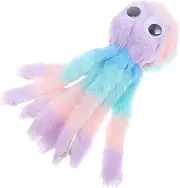 TOYANDONA Plush Octopus Cat Interactive Teething Squeaky Chew for Cats Pets Engaging Fun for Playtime Health
